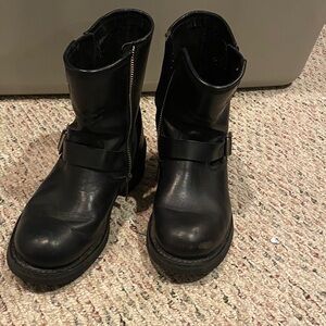 Harley-Davidson Black Combat Boots